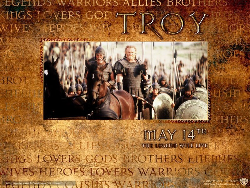 Troy movie poster