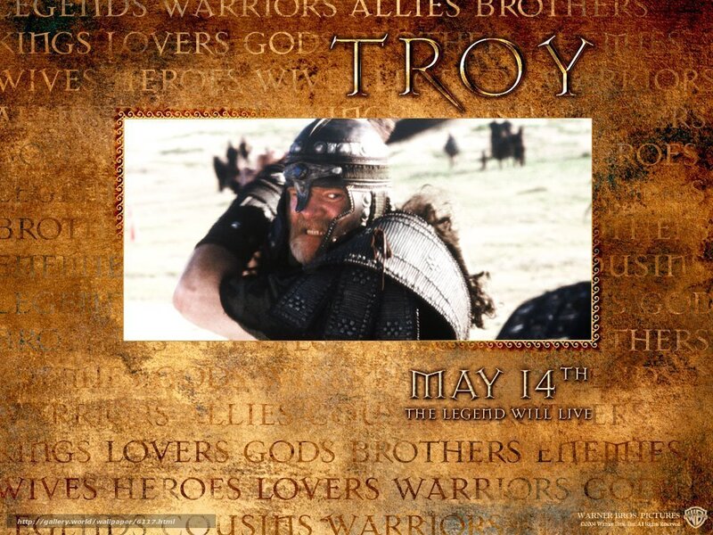 Troy movie poster