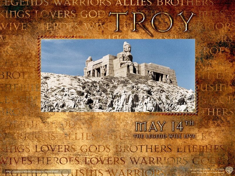 Troy movie poster