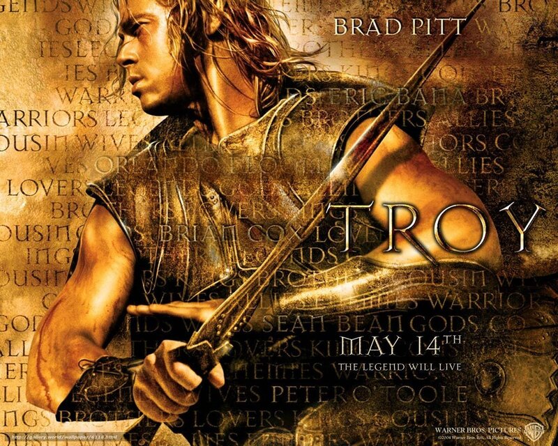 Troy movie poster