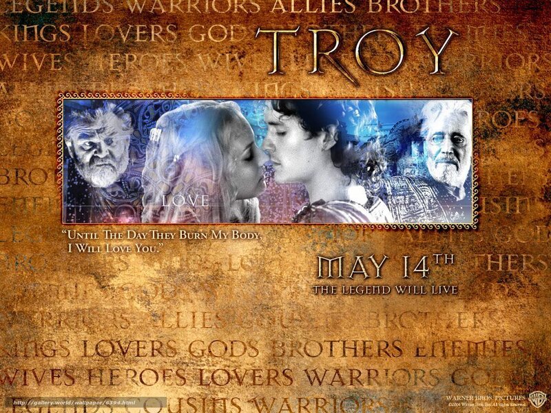 Troy movie poster