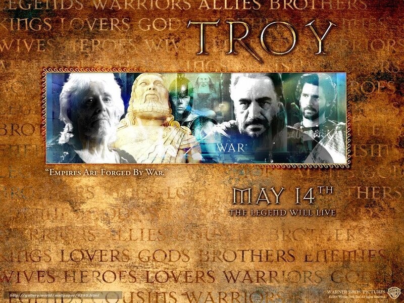 Troy movie poster