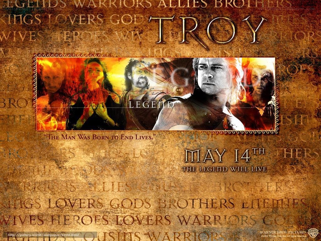 Troy movie poster
