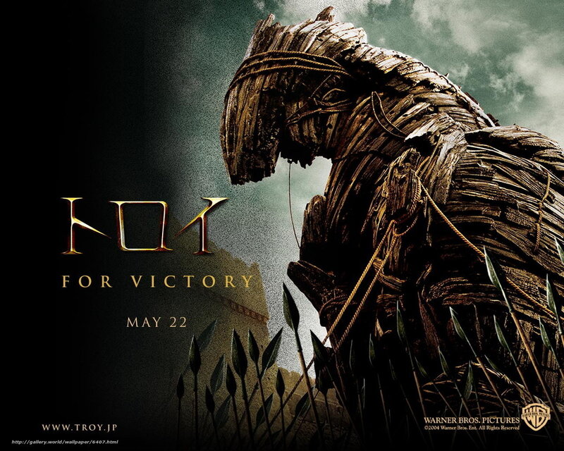 Troy movie poster