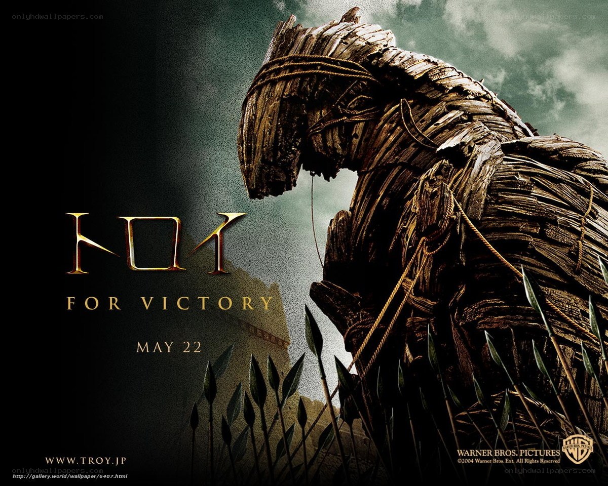 Troy movie poster
