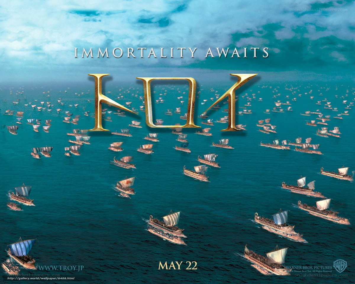 Troy movie poster