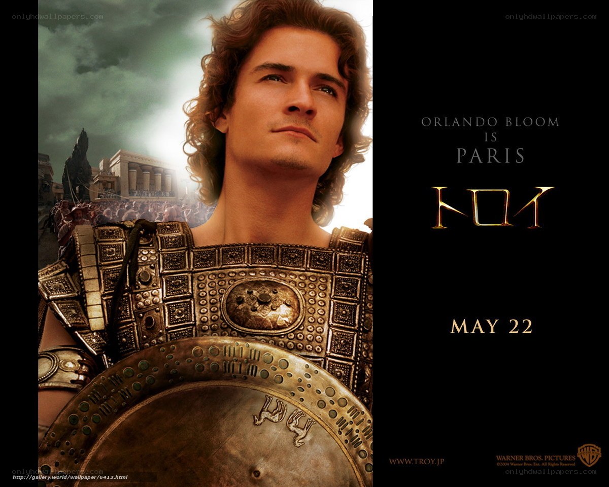Troy movie poster
