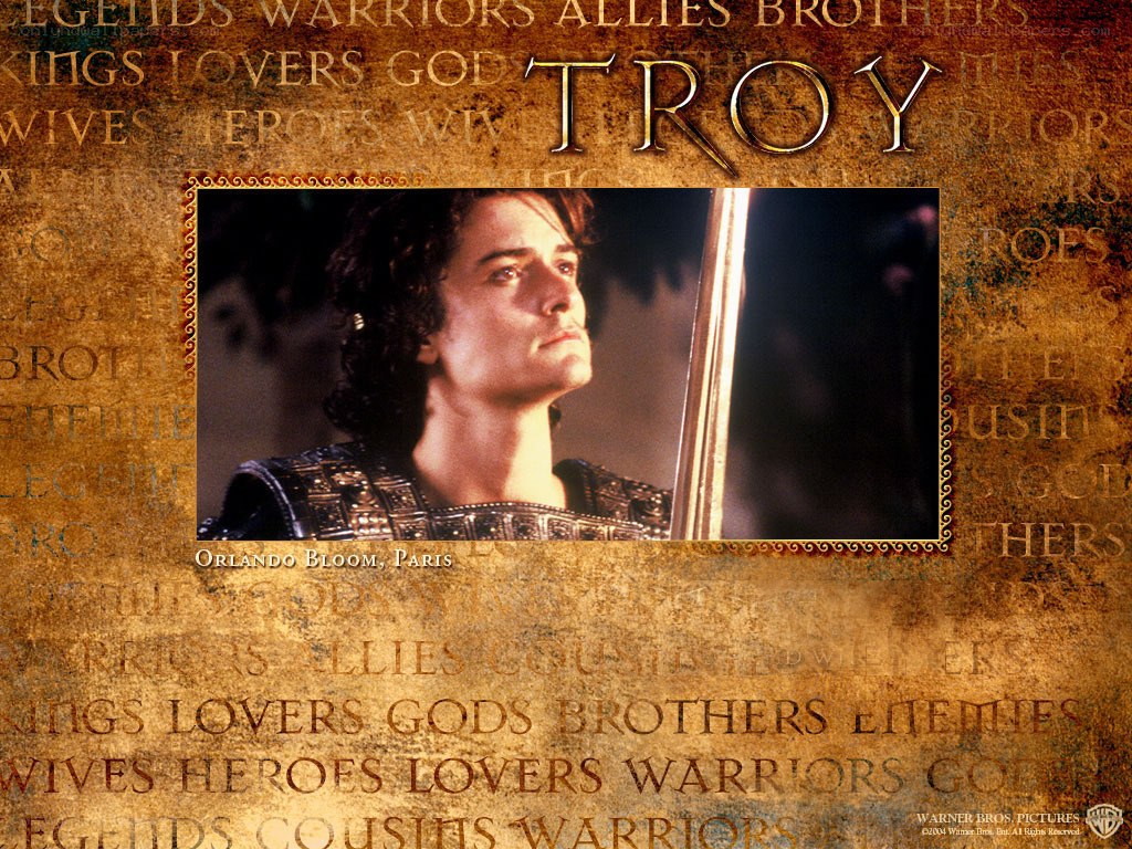 Troy movie poster