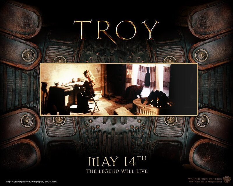 Troy movie poster