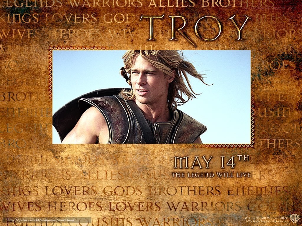 Troy movie poster