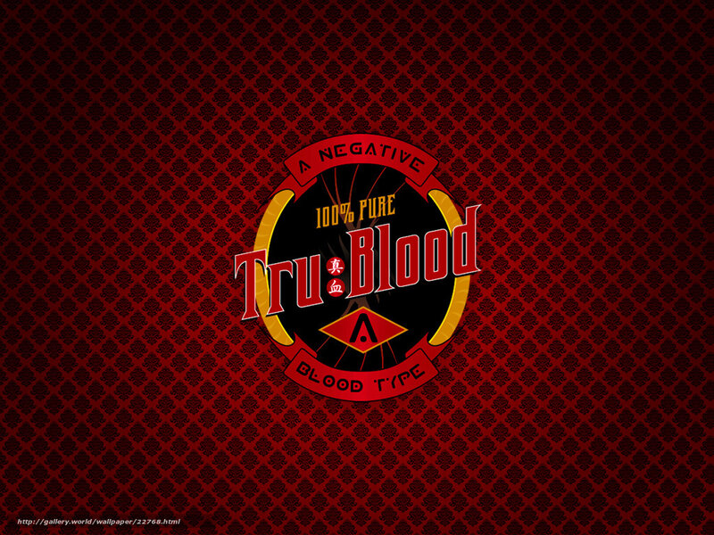 Tru Blood logo wallpaper