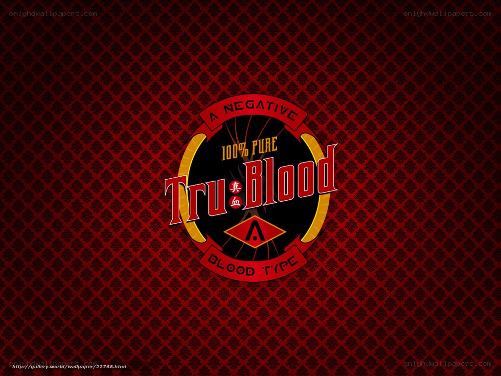 Tru Blood logo wallpaper