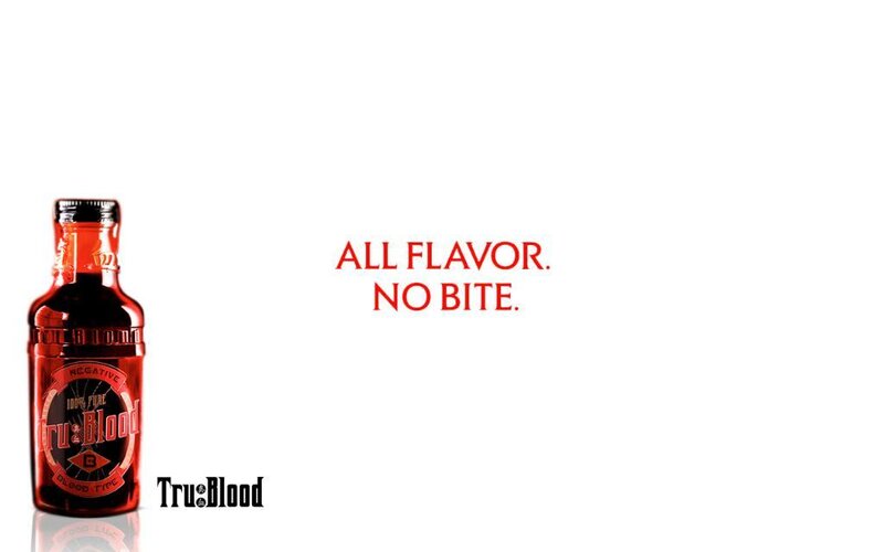 TruBlood beverage ad