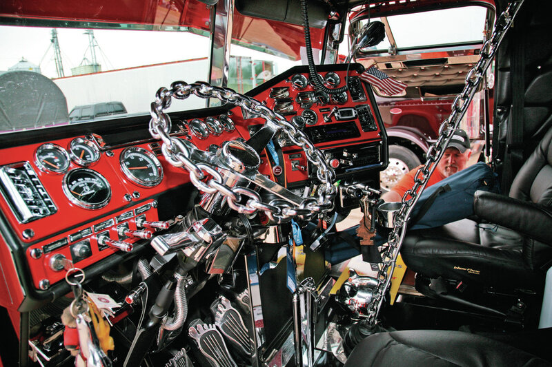 Truck Driver's Cab