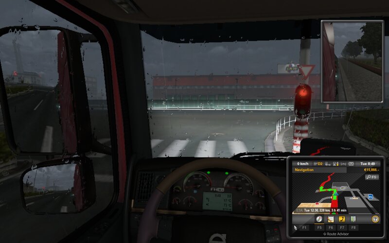 Truck Driver's View