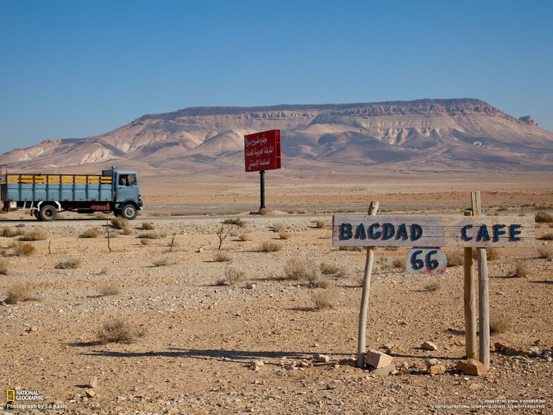 Truck in Desert