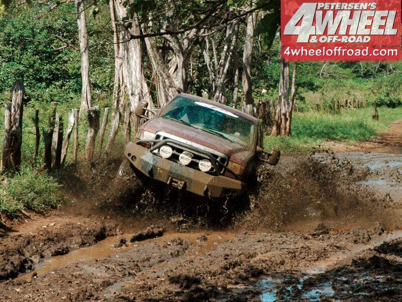 Truck in Muddy Terrain