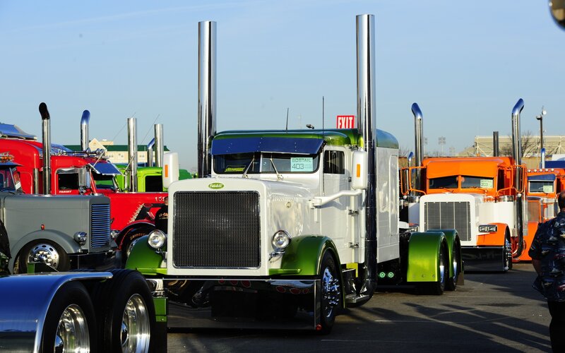 Truck show display