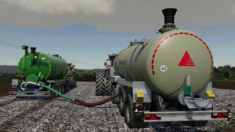 Trucks with Tank Trailers