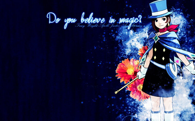 Trucy Wright magic wallpaper