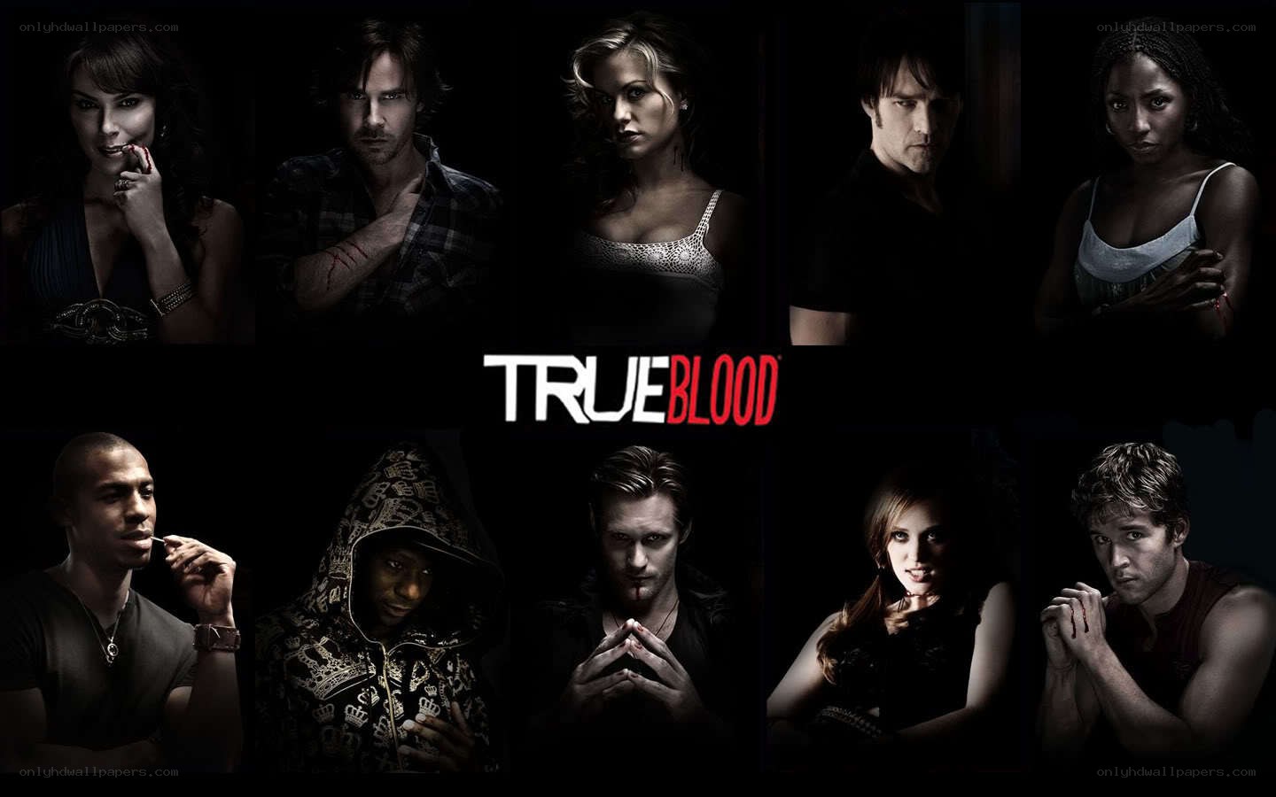 True Blood cast poster
