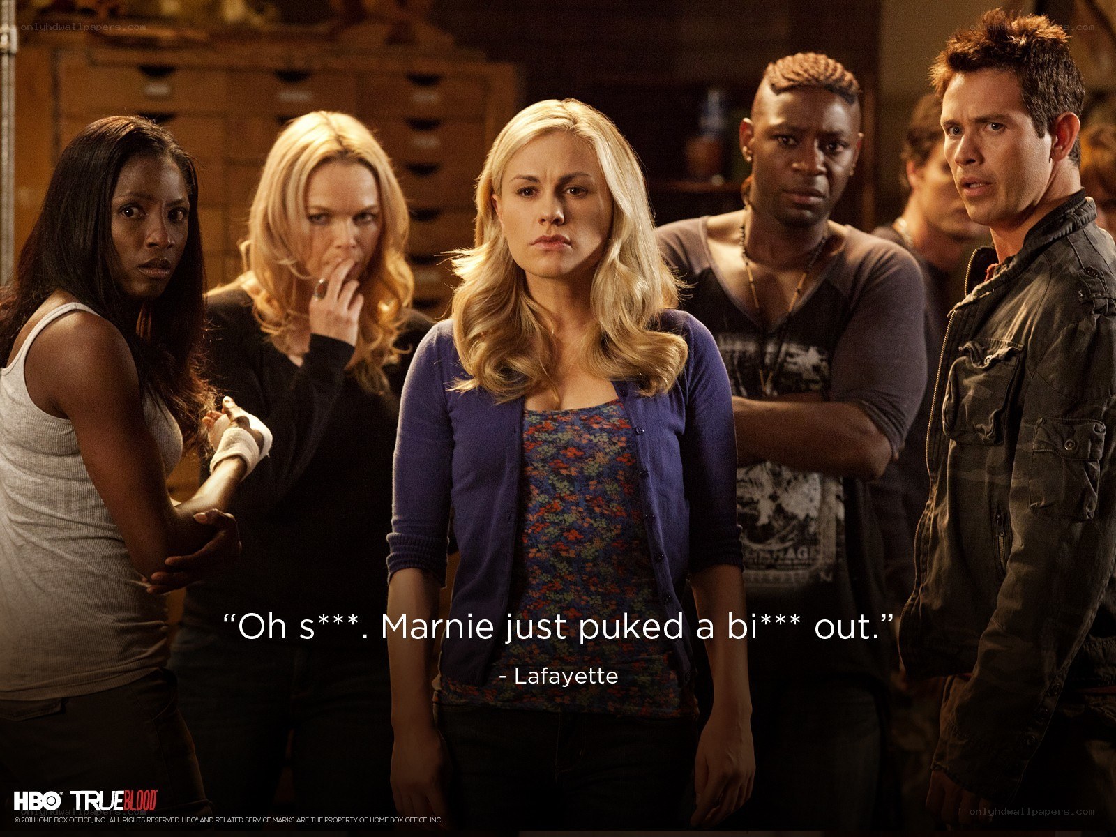 True Blood cast reaction