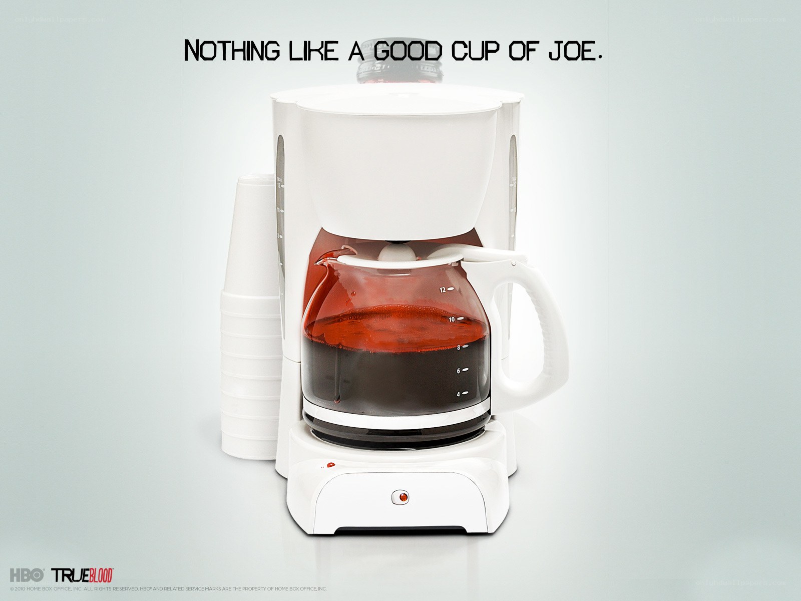 True Blood coffee ad
