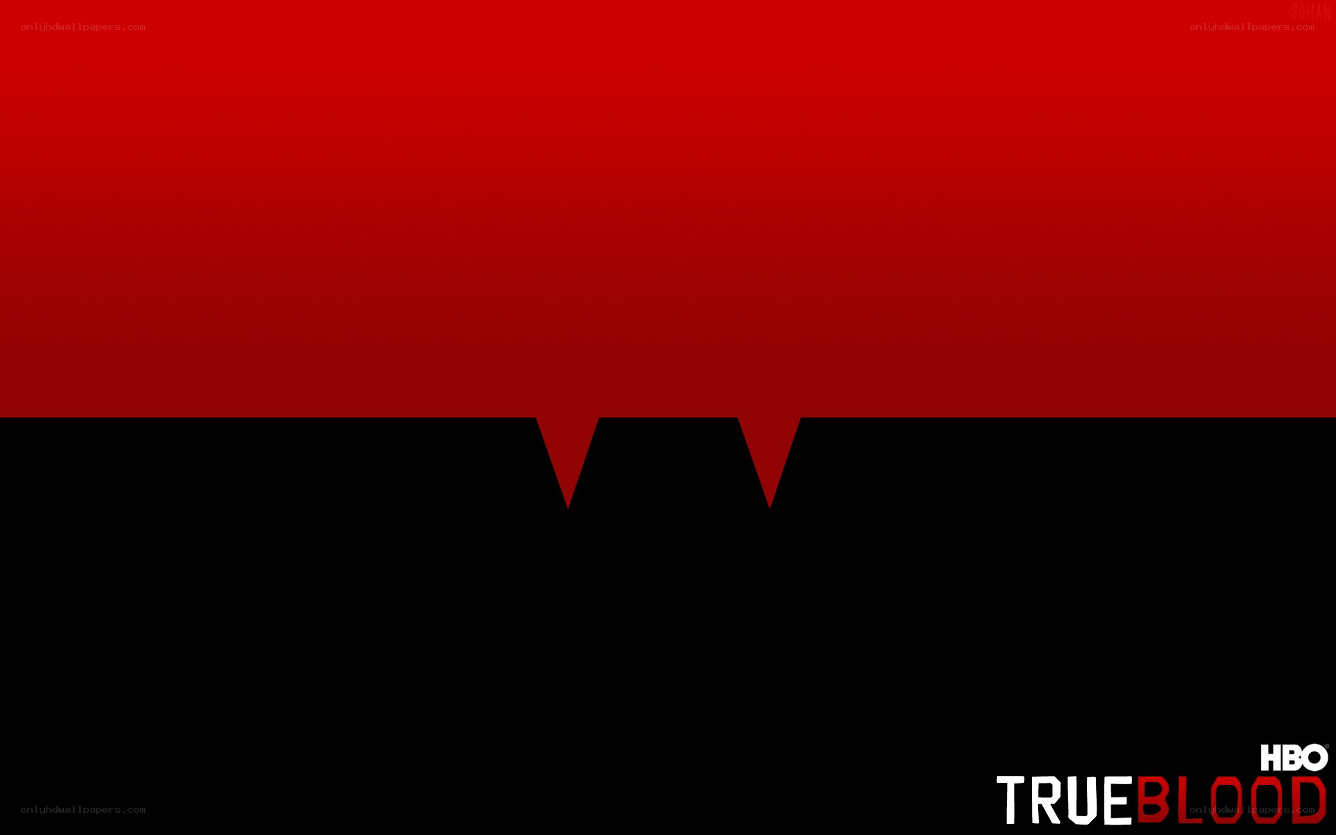 True Blood logo wallpaper