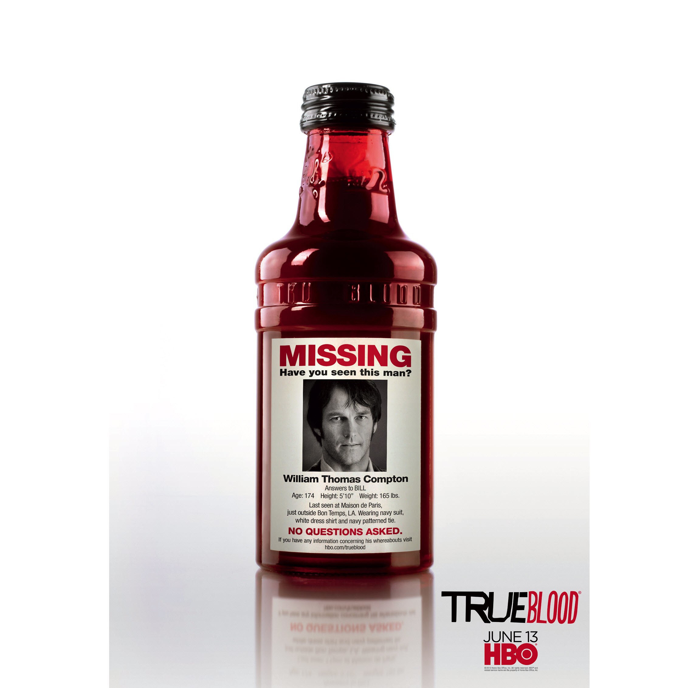 True Blood missing person ad