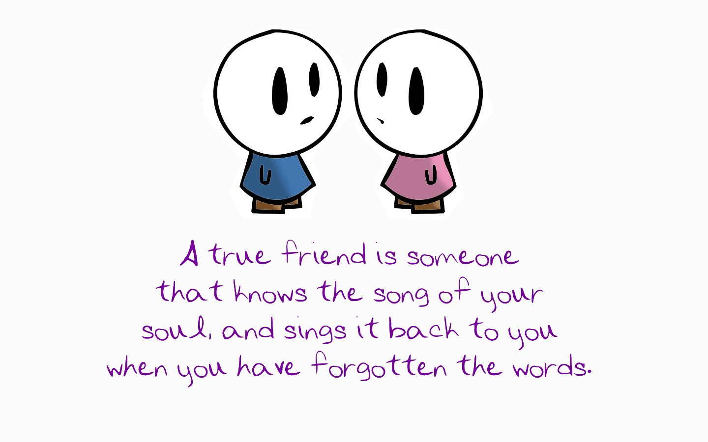 true friend quote image