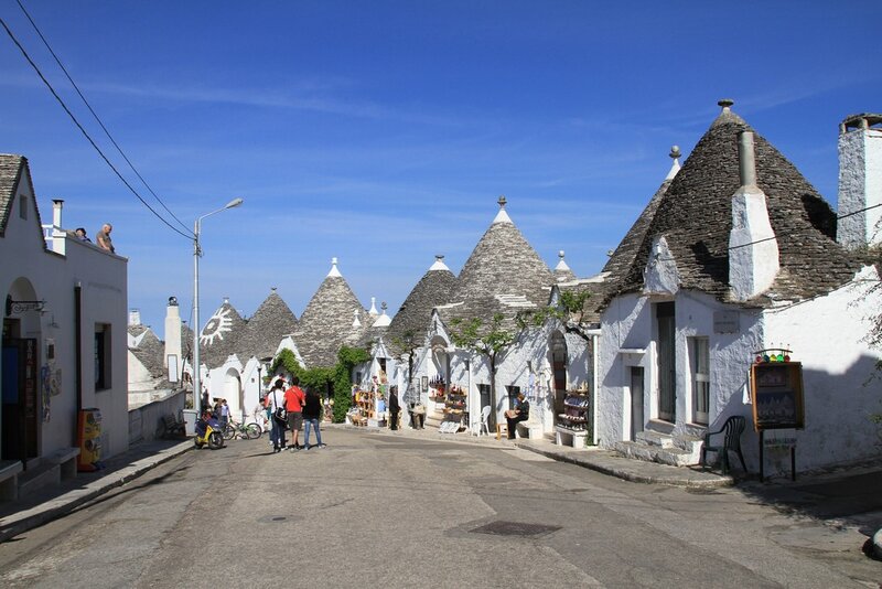 Trulli houses in Alberobello
