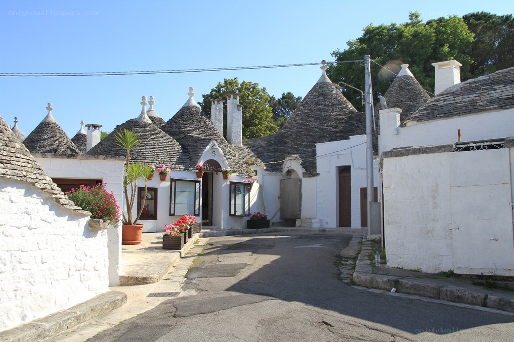 Trulli houses in Alberobello