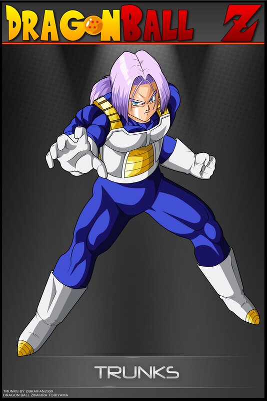 Trunks in Battle Stance