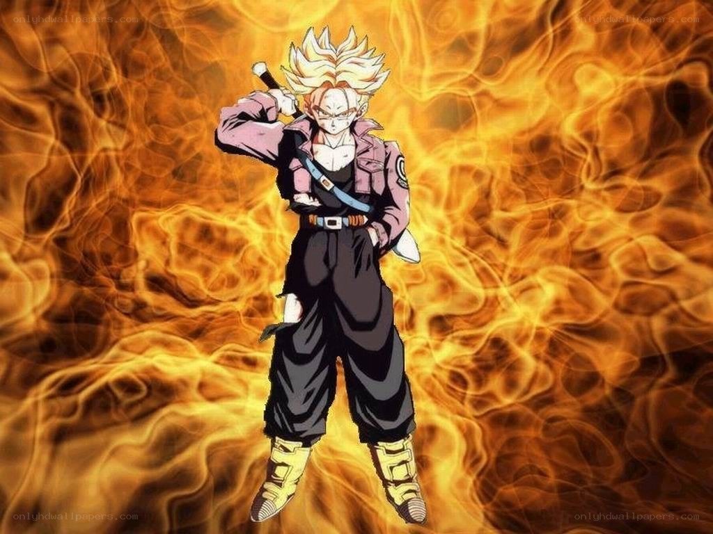 Trunks in Super Saiyan form