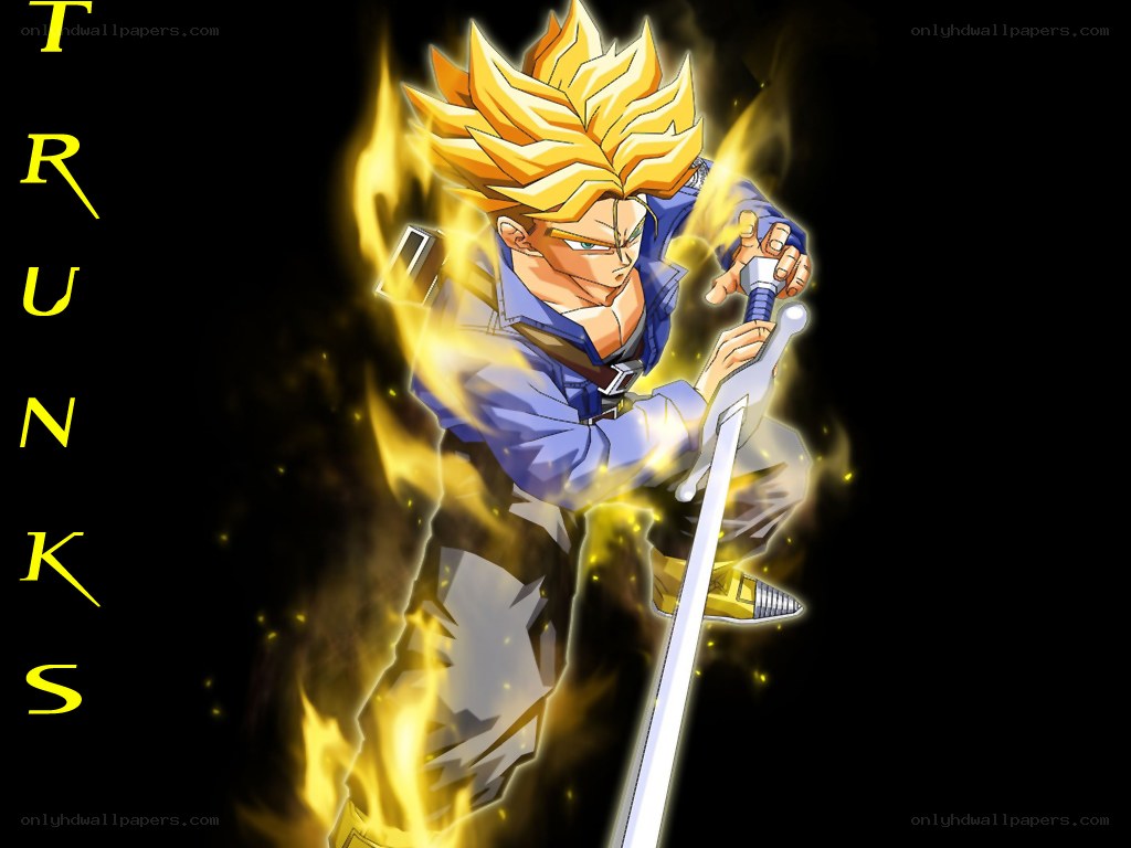 Trunks in Super Saiyan form