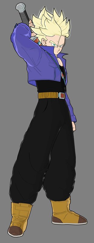 Trunks with sword