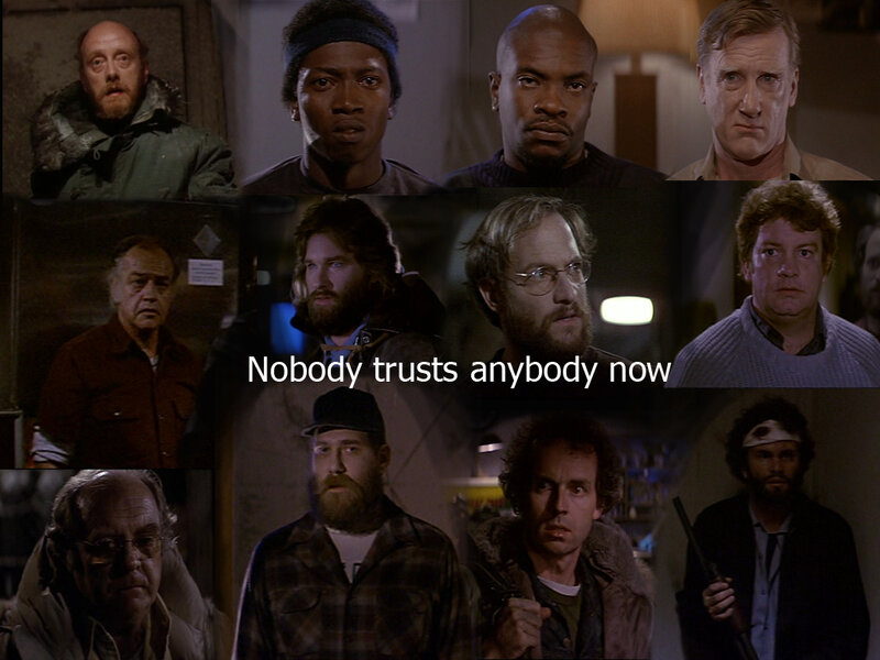 Trust issues collage