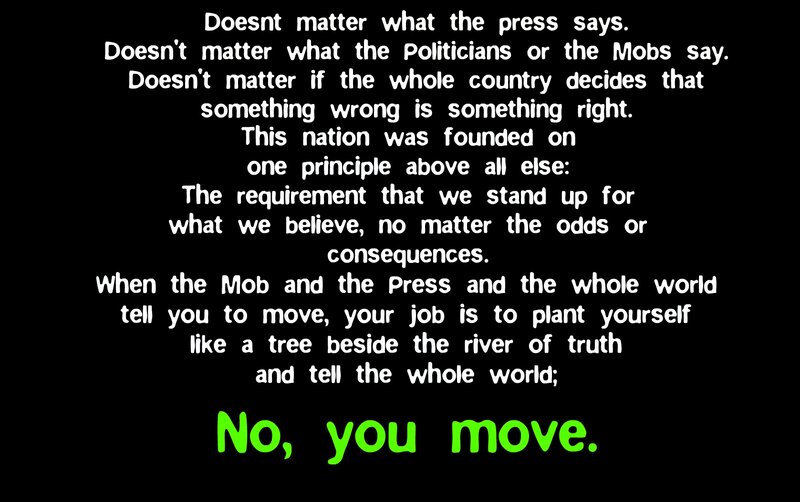 truth and conviction