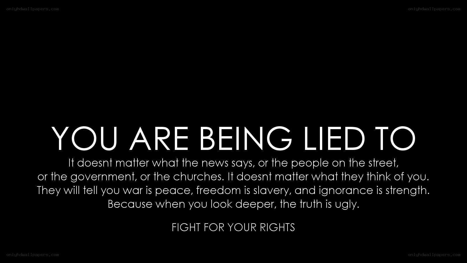 truth and deception message