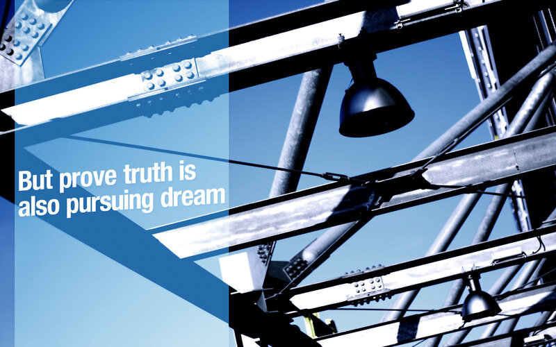truth and dream concept