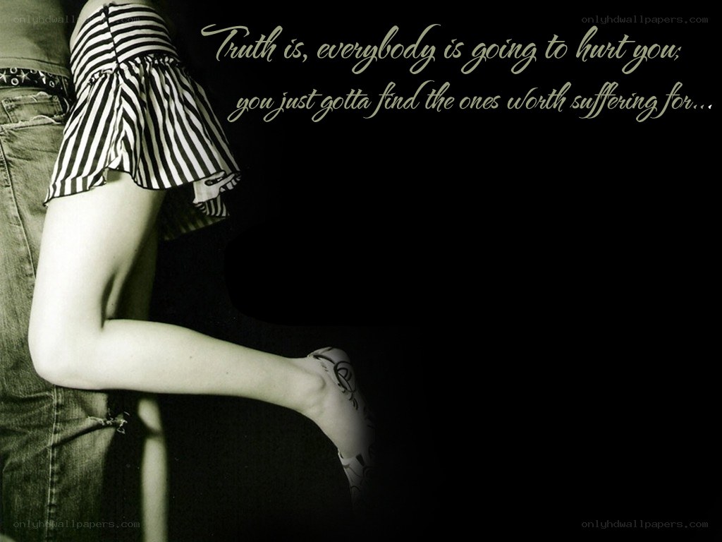 truth hurts quote