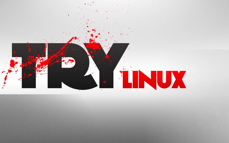 Try Linux with blood splatter