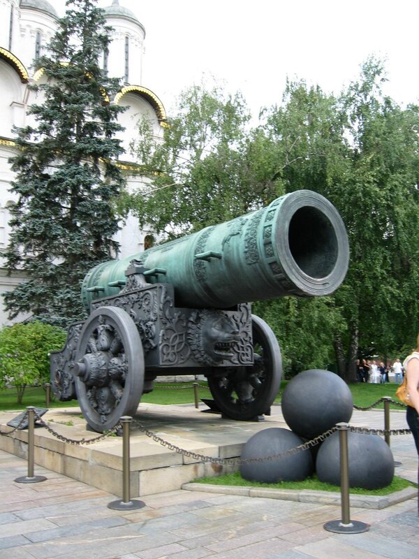 Tsar Cannon in Moscow