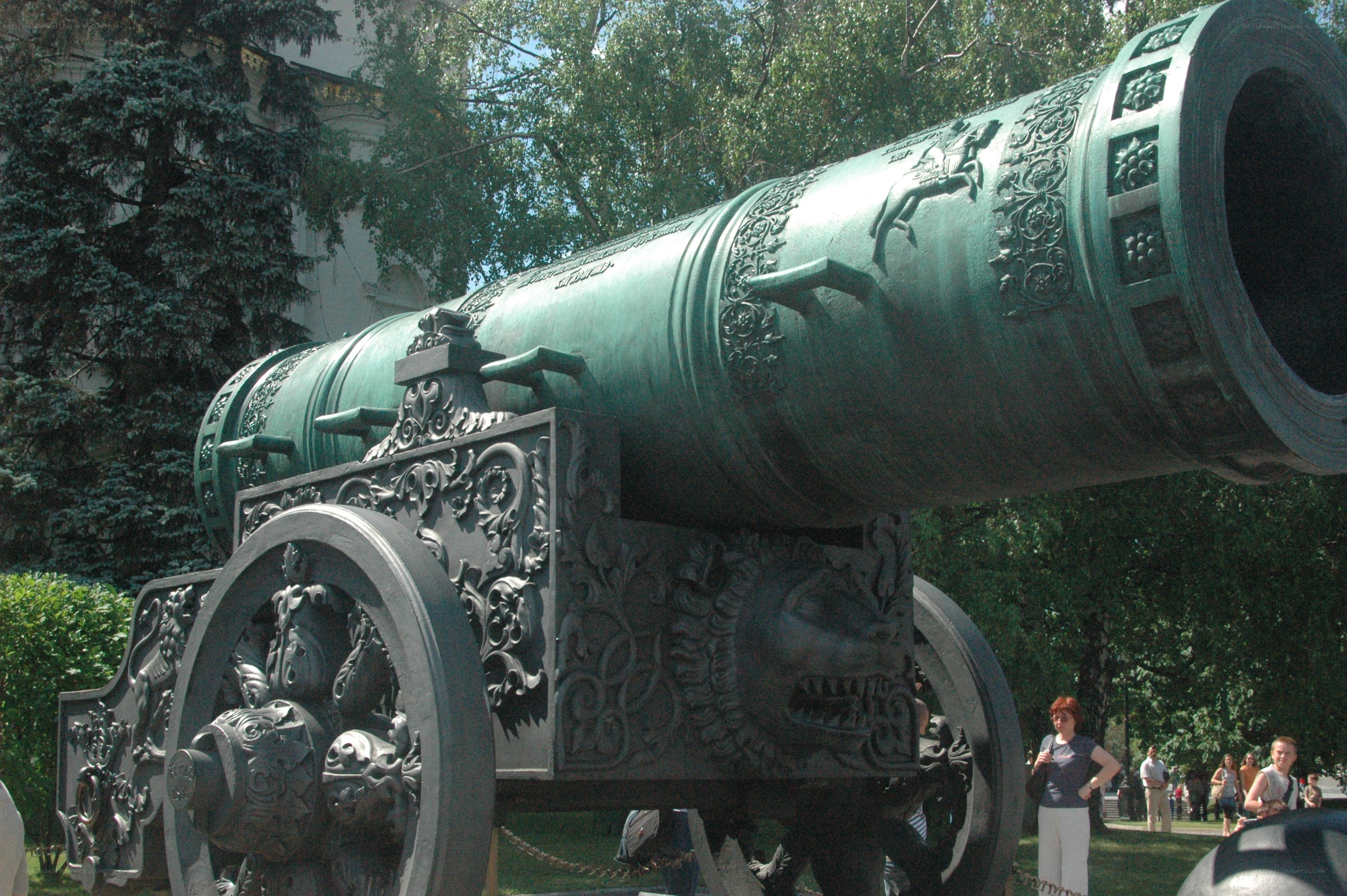 Tsar Cannon in Moscow