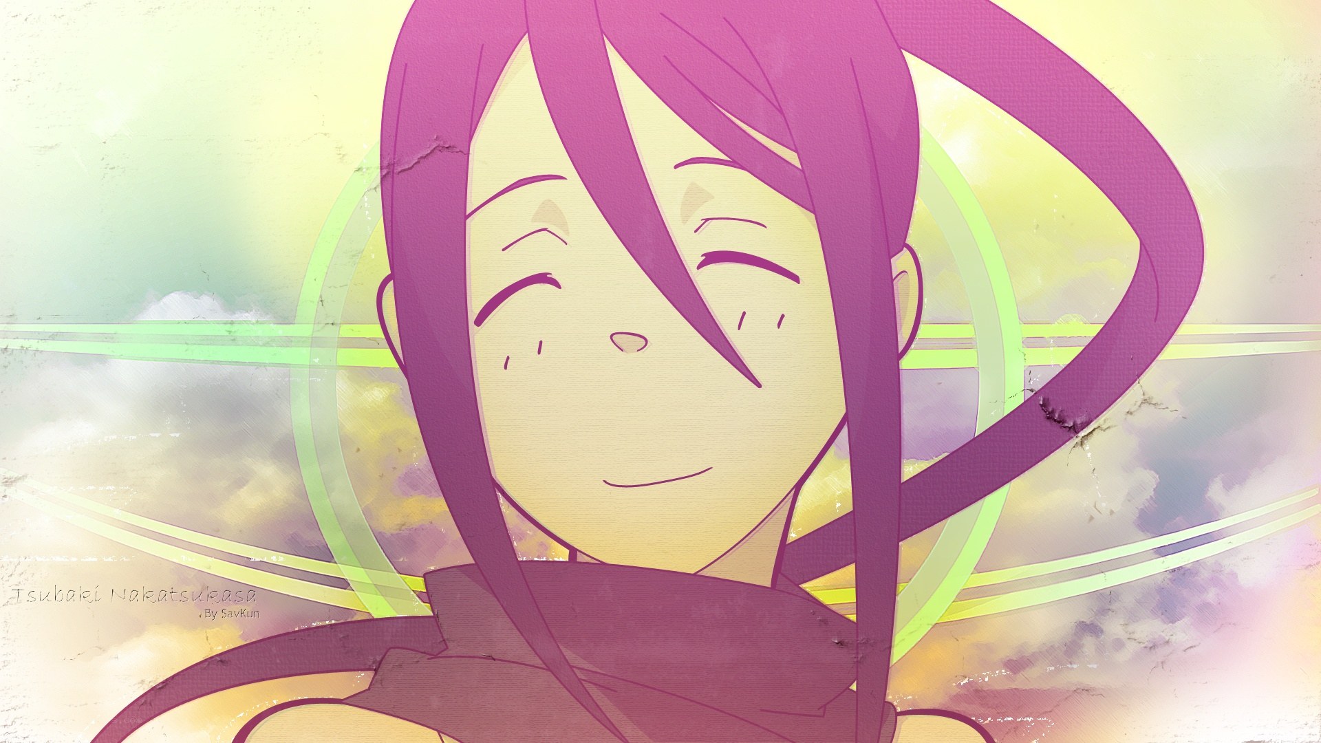 Tsubaki Nakatsukasa smiling
