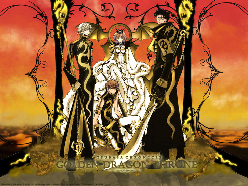 Tsubasa Chronicle Golden Dragon Throne