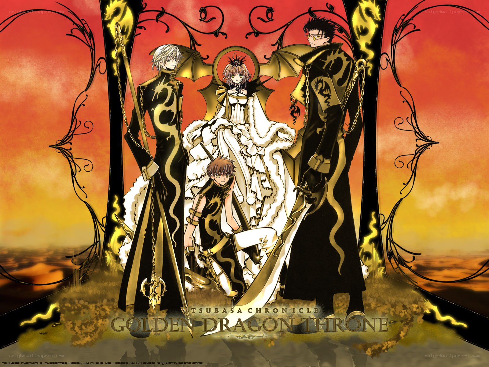 Tsubasa Chronicle Golden Dragon Throne