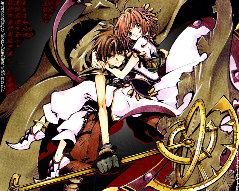 Tsukasa and a companion in action