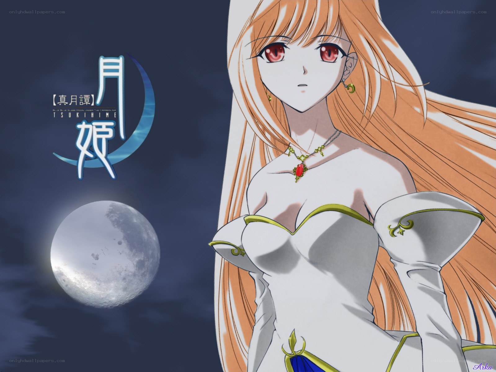 Tsukihime anime character art