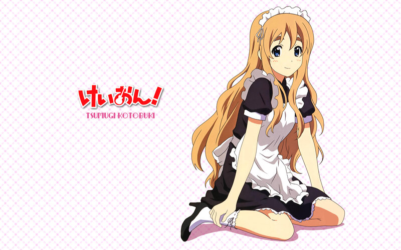 Tsumugi Kotobuki in maid outfit